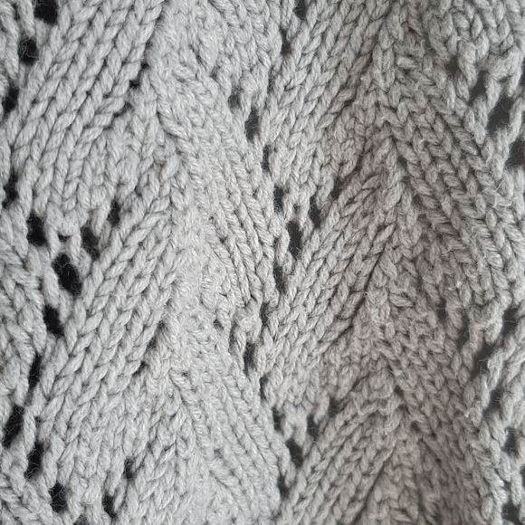 Hannah grey knit Sweater Duster S - Picture 5 of 7